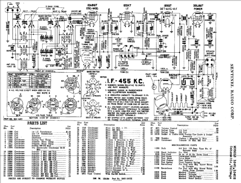 184UE ; Sentinel Radio Corp. (ID = 300596) Radio