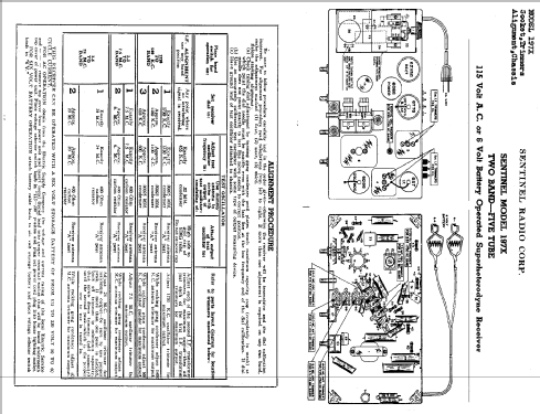 197X ; Sentinel Radio Corp. (ID = 301303) Radio