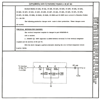 1U-1101 ; Sentinel Radio Corp. (ID = 1911459) Television