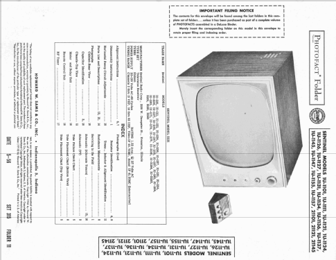 1U-1126 ; Sentinel Radio Corp. (ID = 2185587) Television