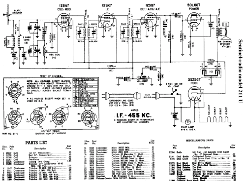 211 U ; Sentinel Radio Corp. (ID = 285955) Radio