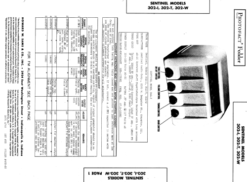 302-T ; Sentinel Radio Corp. (ID = 946642) Radio