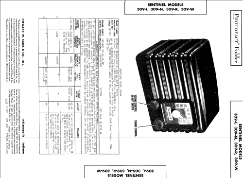 309-N ; Sentinel Radio Corp. (ID = 496159) Radio