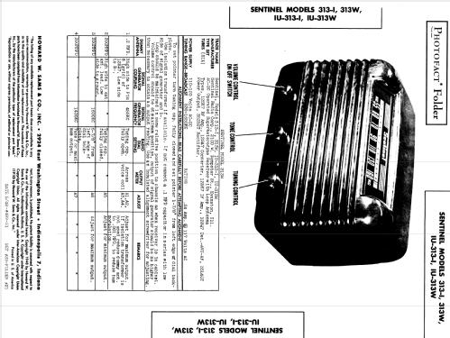 313-I ; Sentinel Radio Corp. (ID = 974706) Radio