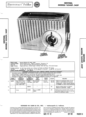 345P ; Sentinel Radio Corp. (ID = 3101187) Radio