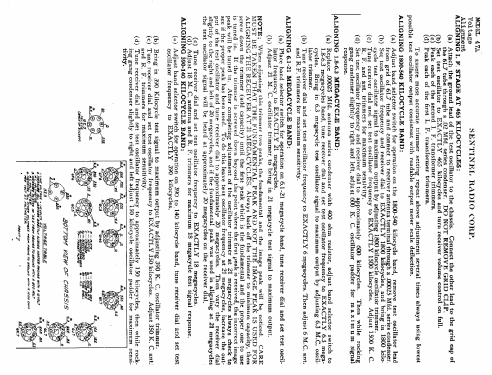 47A ; Sentinel Radio Corp. (ID = 304684) Radio