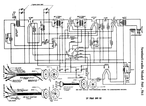 560 ; Sentinel Radio Corp. (ID = 305669) Car Radio