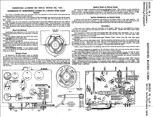 93L ; Sentinel Radio Corp. (ID = 307029) Radio