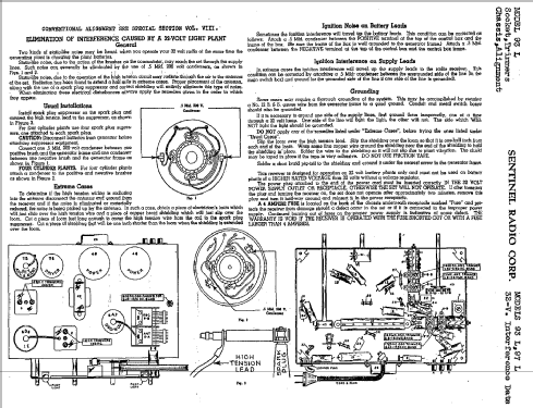 97L ; Sentinel Radio Corp. (ID = 307315) Radio