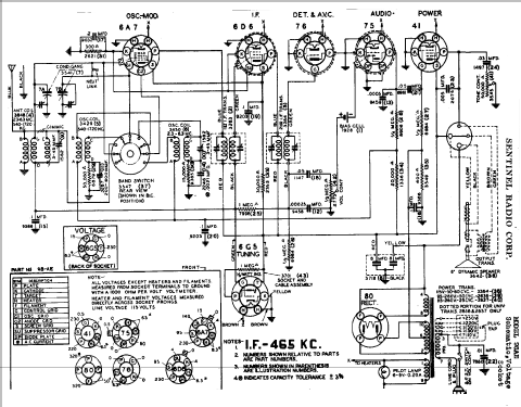 98AE ; Sentinel Radio Corp. (ID = 307318) Radio