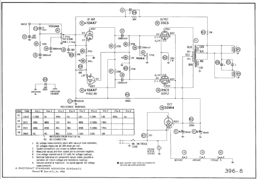 Chassis Ch= AMP-154AA; Sentinel Radio Corp. (ID = 999910) Ampl/Mixer