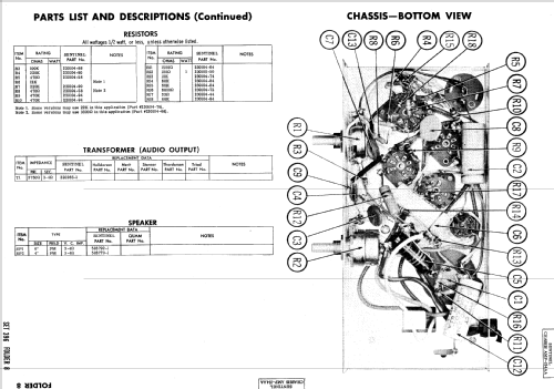 Chassis Ch= AMP-154AA; Sentinel Radio Corp. (ID = 999911) Ampl/Mixer