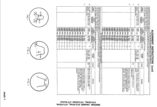 Ch= U72-02AA ; Sentinel Radio Corp. (ID = 2418786) Television