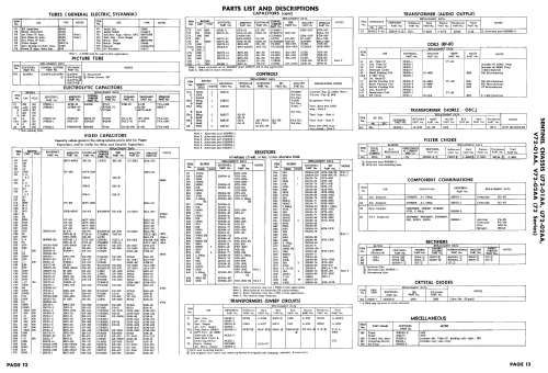 Ch= V72-01AA ; Sentinel Radio Corp. (ID = 2418812) Televisión