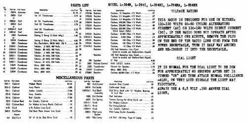 L-284I ; Sentinel Radio Corp. (ID = 299465) Radio