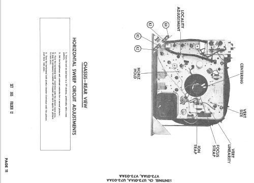 Sentinel Ch= U73-01AA; Sentinel Radio Corp. (ID = 2412417) Television