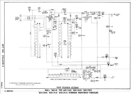 21L159 Ch= Z159; Setchell Carlson, (ID = 891828) TV Radio