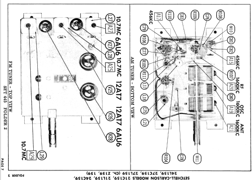 21L159 Ch= Z159; Setchell Carlson, (ID = 891830) Fernseh-R