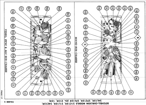 27C159 Ch= 159; Setchell Carlson, (ID = 891970) TV Radio