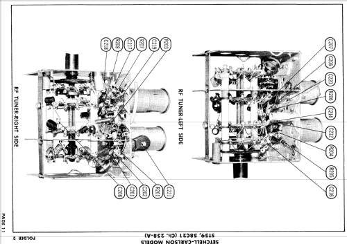 58C21 Ch= 258-A; Setchell Carlson, (ID = 861048) Télévision