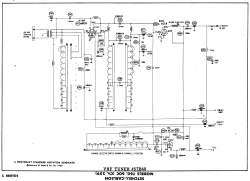 60C Ch= 259; Setchell Carlson, (ID = 552329) Television