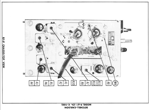 P-61 Ch= C-100; Setchell Carlson, (ID = 2162477) Télévision