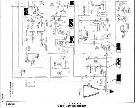 P-63 Ch= C-102; Setchell Carlson, (ID = 832557) Television