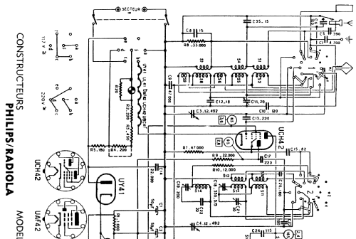 RA282U; Radiola marque (ID = 1883837) Radio