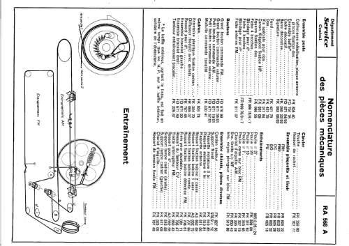 RA568A; Radiola marque (ID = 1836696) Radio