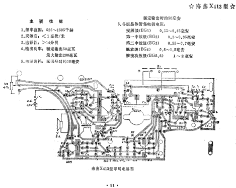 Petrel 海燕 X413; Shanghai 101 上海一 (ID = 814475) Radio