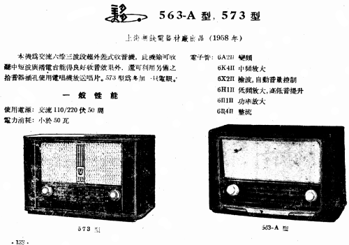 Meiduo 美多 563-A; Shanghai 上海无线电... (ID = 785218) Radio