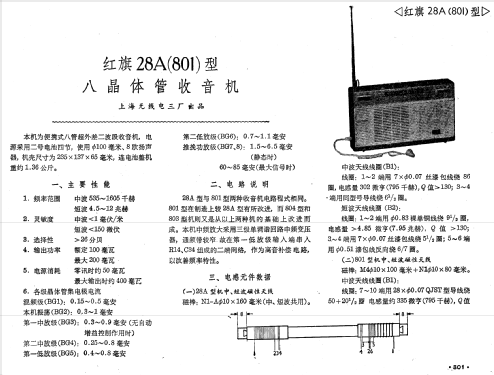 Hongqi 红旗 801; Shanghai No.3 上海无... (ID = 780064) Radio