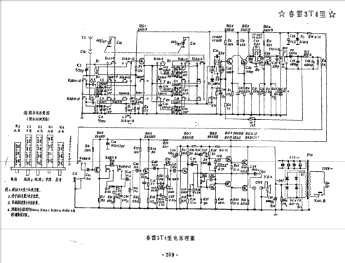 Spring Thunder 春雷 3T4; Shanghai No.3 上海无... (ID = 823272) Radio