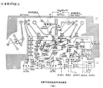 Spring Thunder 春雷 3T9; Shanghai No.3 上海无... (ID = 823283) Radio