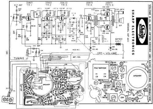 BP-460; Sharp; Osaka (ID = 193949) Radio