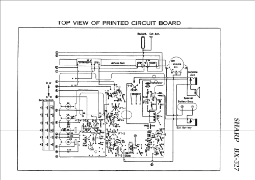 BX-327; Sharp; Osaka (ID = 1352565) Radio
