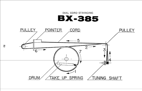 BX-385; Sharp; Osaka (ID = 638986) Radio