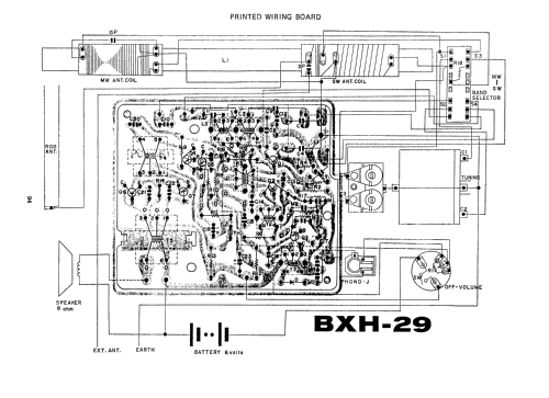 BXH-29; Sharp; Osaka (ID = 640896) Radio