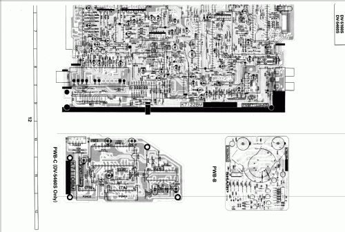 Colour Television DV-5460S; Sharp; Osaka (ID = 1601813) Television