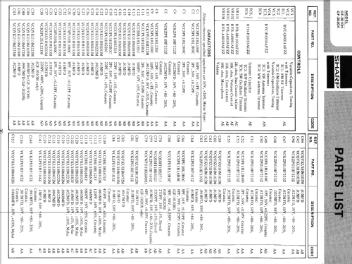 GF-3010 H; Sharp; Osaka (ID = 447587) Radio