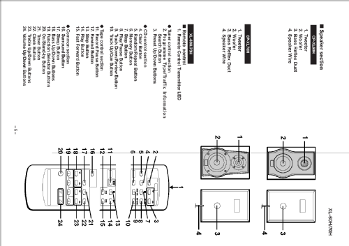 Micro Component System XL-70H; Sharp; Osaka (ID = 2555330) Radio