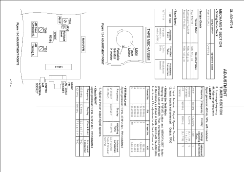 Micro Component System XL-70H; Sharp; Osaka (ID = 2555337) Radio