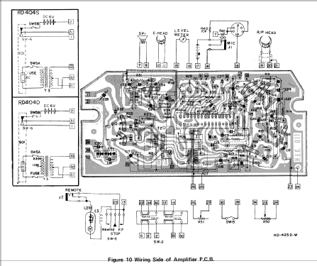 Radio Recorder RD-404D; Sharp; Osaka (ID = 1244245) Radio