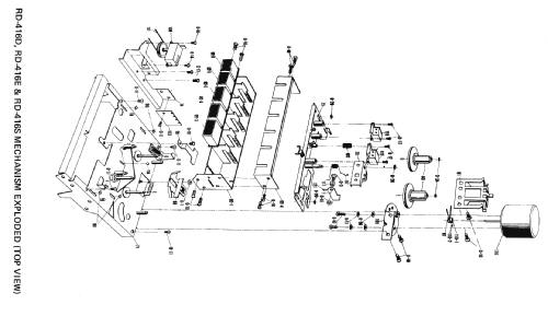 Radio Recorder RD-416E Ch=RD416; Sharp; Osaka (ID = 1247541) Radio