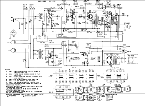 Radio Recorder RD-462H; Sharp; Osaka (ID = 1259494) Radio