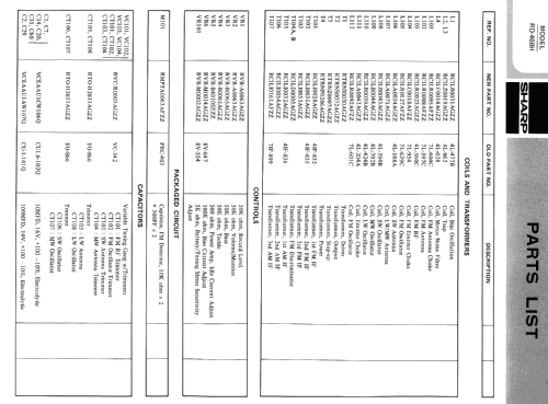 Radio Recorder RD-468H; Sharp; Osaka (ID = 1260087) Radio