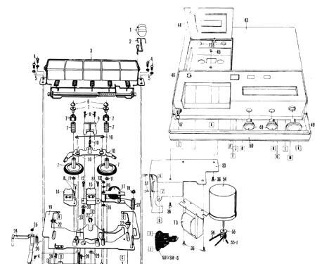 Radio Recorder RDX-405; Sharp; Osaka (ID = 1244717) Radio