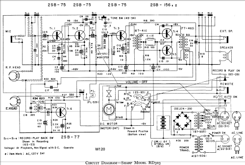 RD-303; Sharp; Osaka (ID = 809512) R-Player