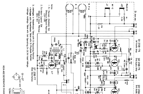 RDX-402D Ch= RD-402; Sharp; Osaka (ID = 1242069) R-Player