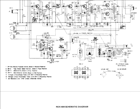 RDX-404; Sharp; Osaka (ID = 1242662) Radio